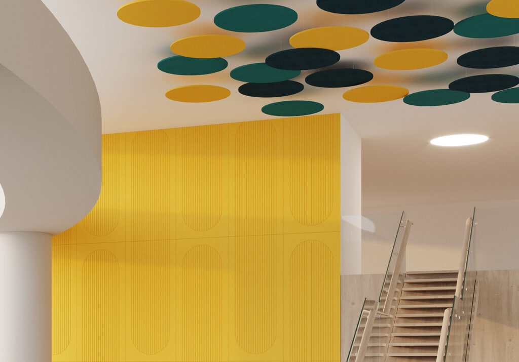 Circle Ceiling Clouds | Popcorn, Peacock, Midnight | Premier Collection