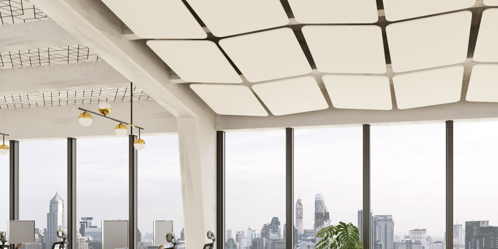 Rectangle Ceiling Clouds | White | Premier Collection