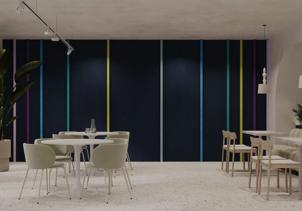 Seam, Block Wall Panels | Midnight, Sea Salt, Wasabi, Peacock, Azur, Berry, Lilac | Premier Collection