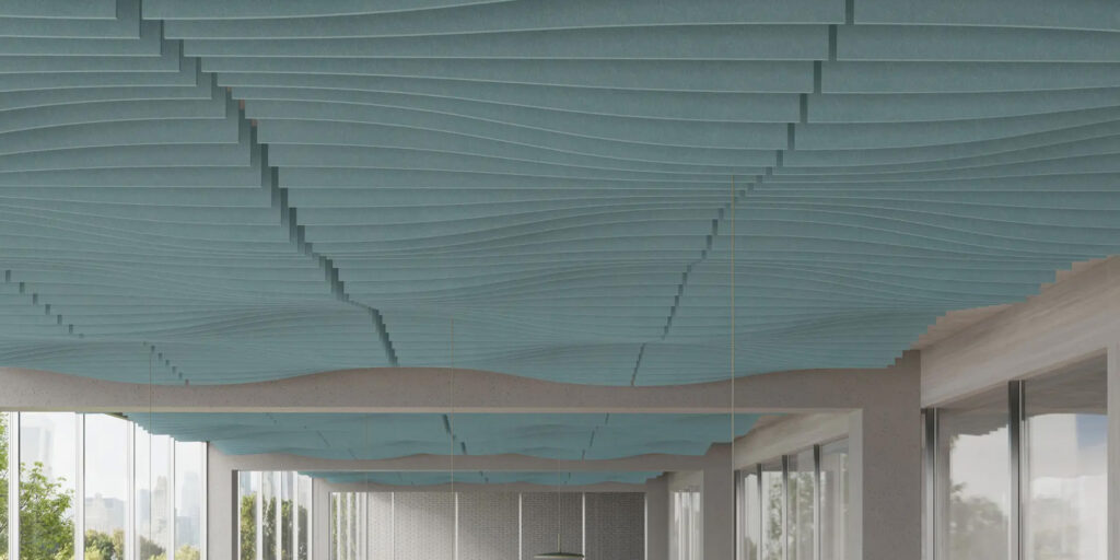 Fan Ceiling Baffles | Sea Salt | Premier Collection