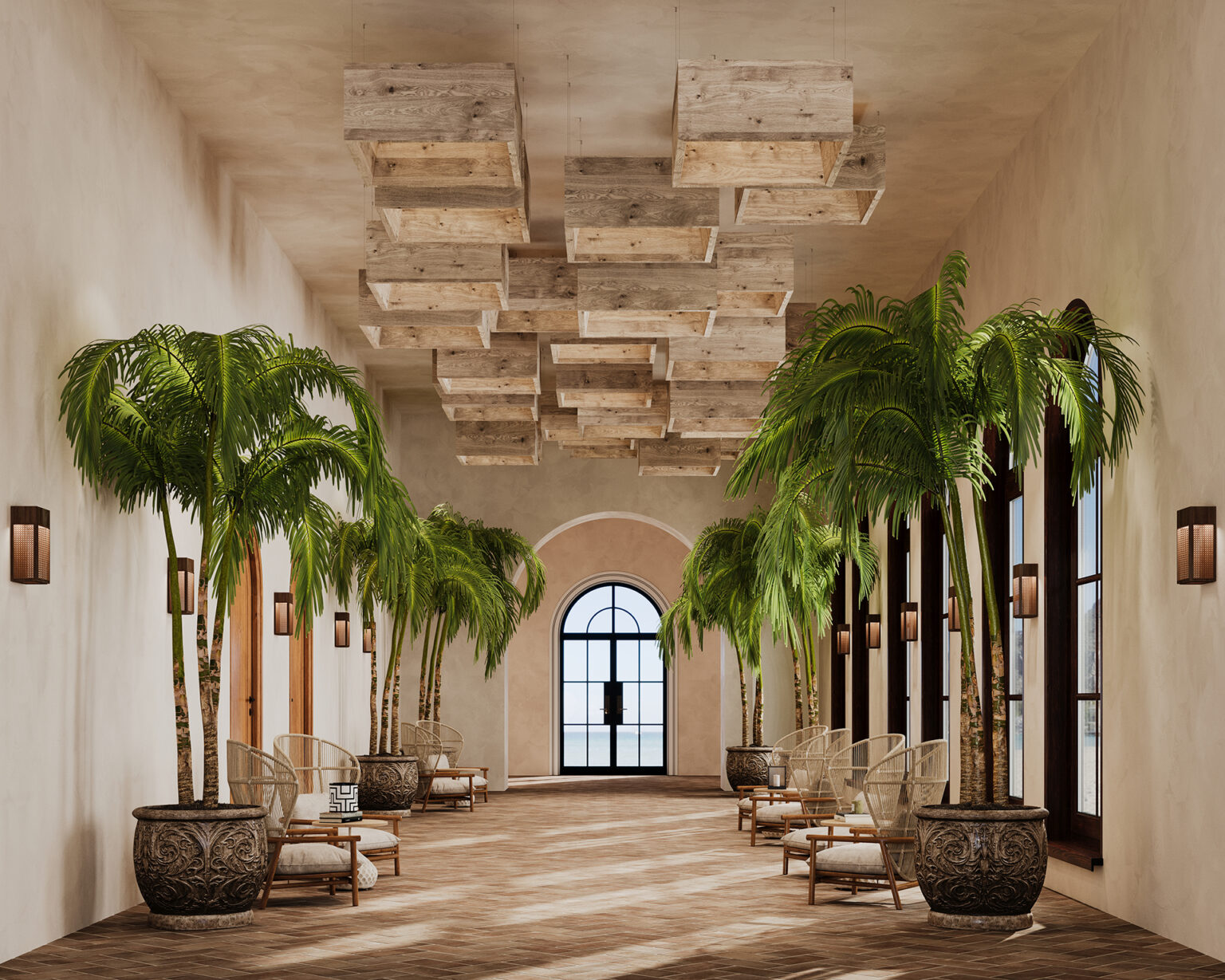 Blox, Deep Ceiling Clouds | Driftwood | WoodGrain Collection