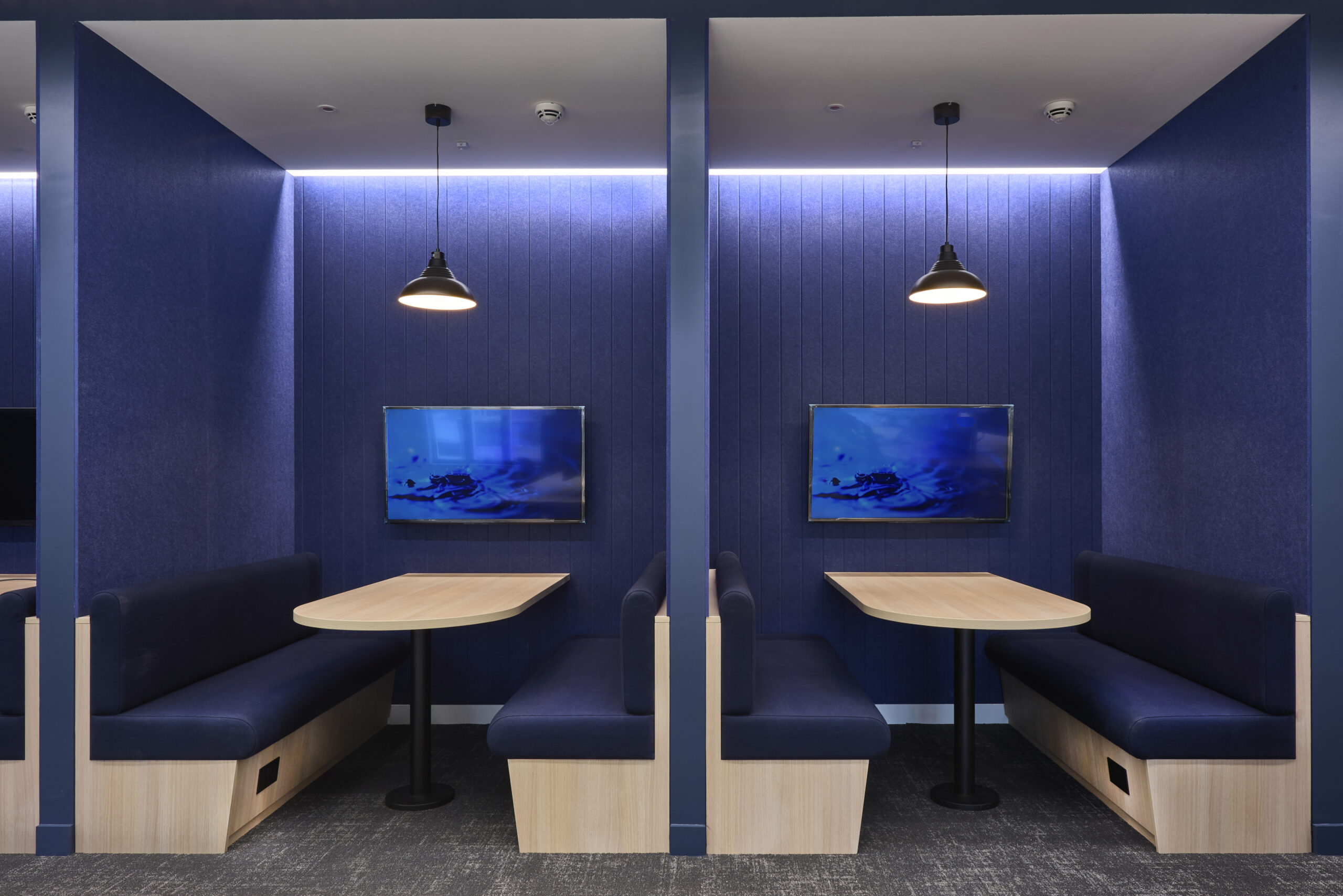 Fracture acoustic panels in