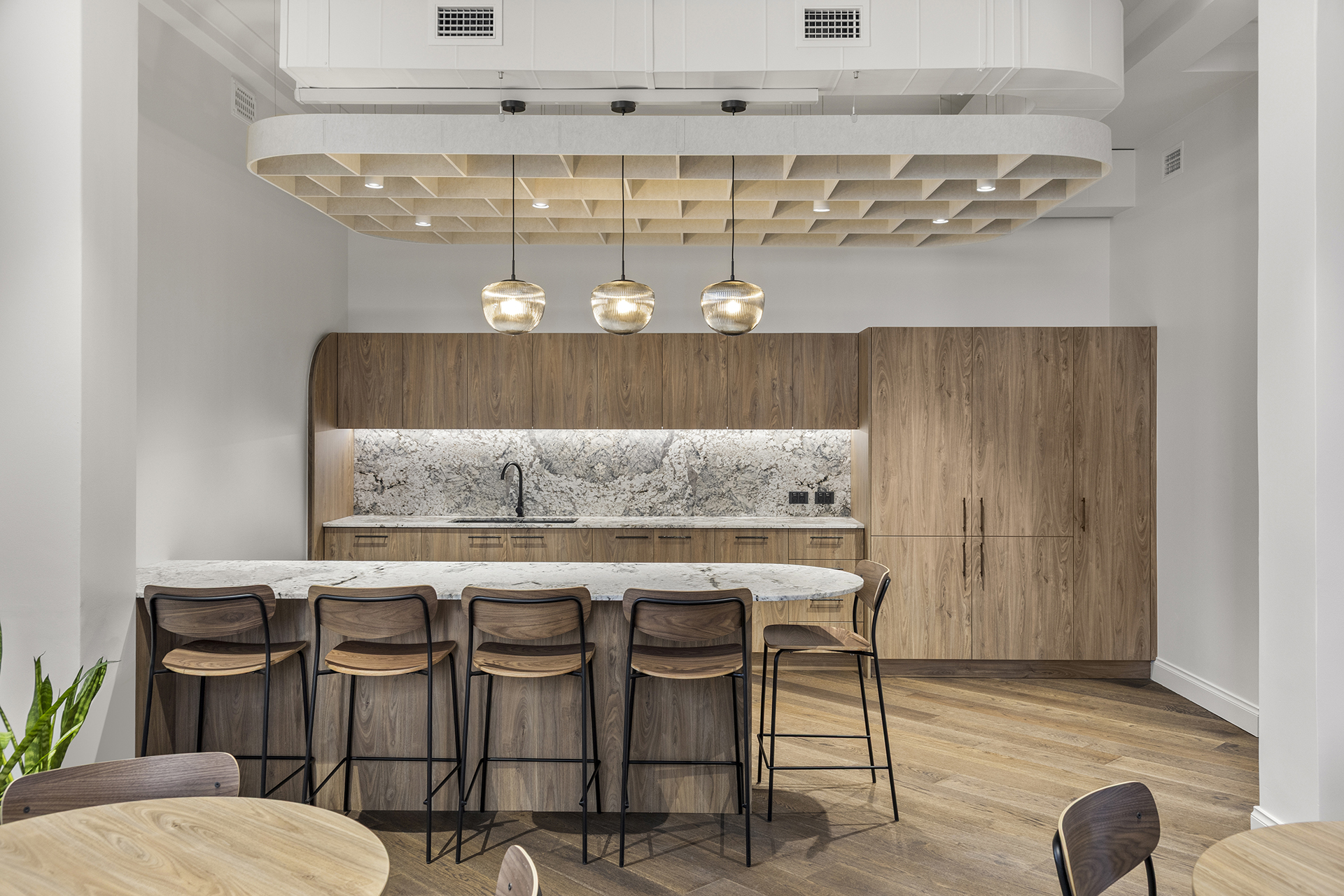Workplace acoustic design for 33 Queen Street Brisbane