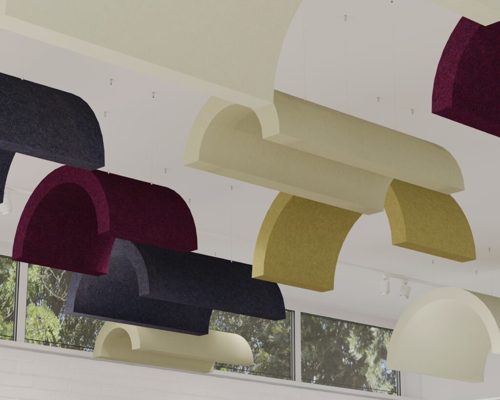 Crest Ceiling Clouds | Pistachio, Eucalyptus, Shiraz, Flint, Celery | Premier Collection