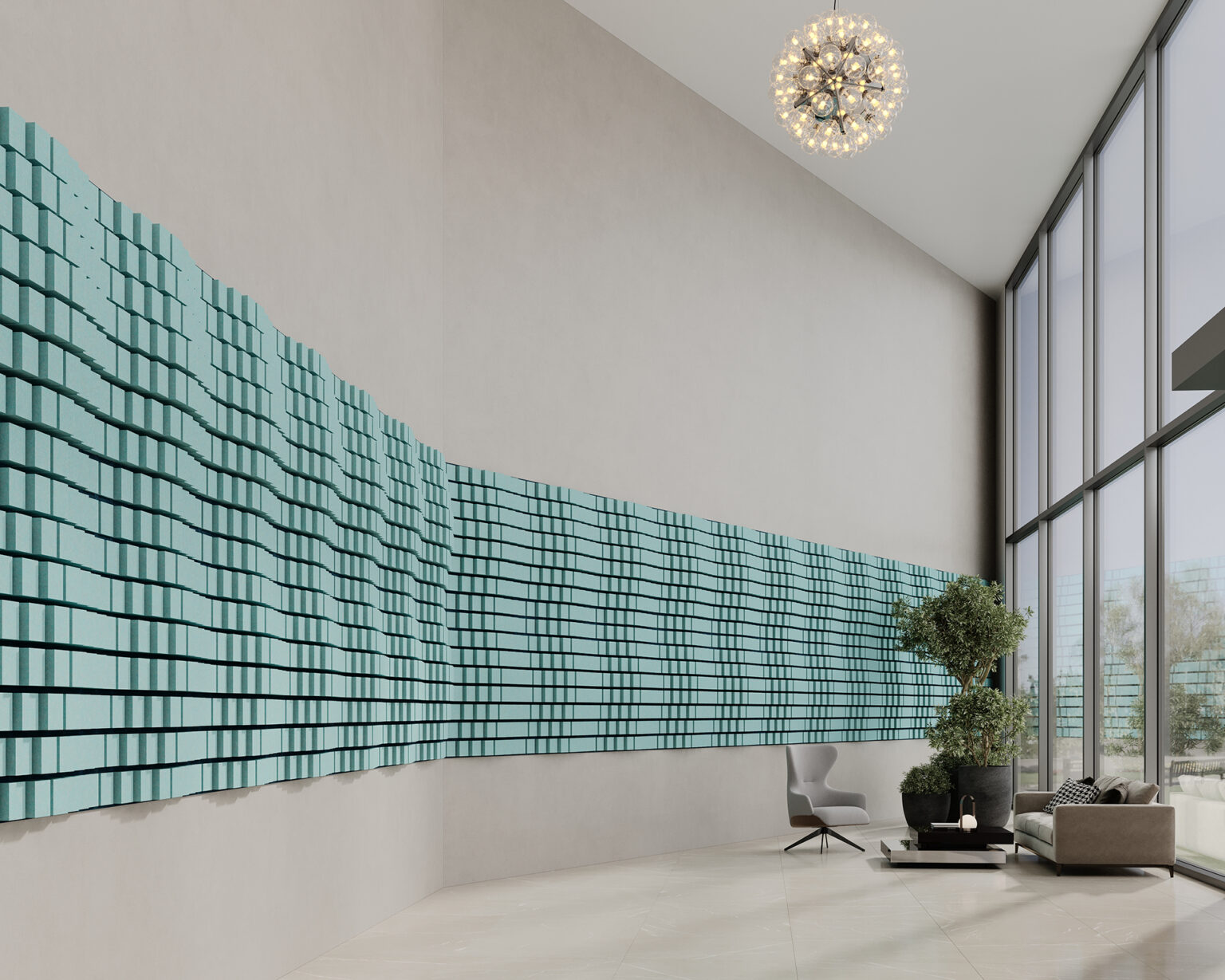 Vista Wall Tiles, Oceanic | Sea Salt, Denim | Premier Collection