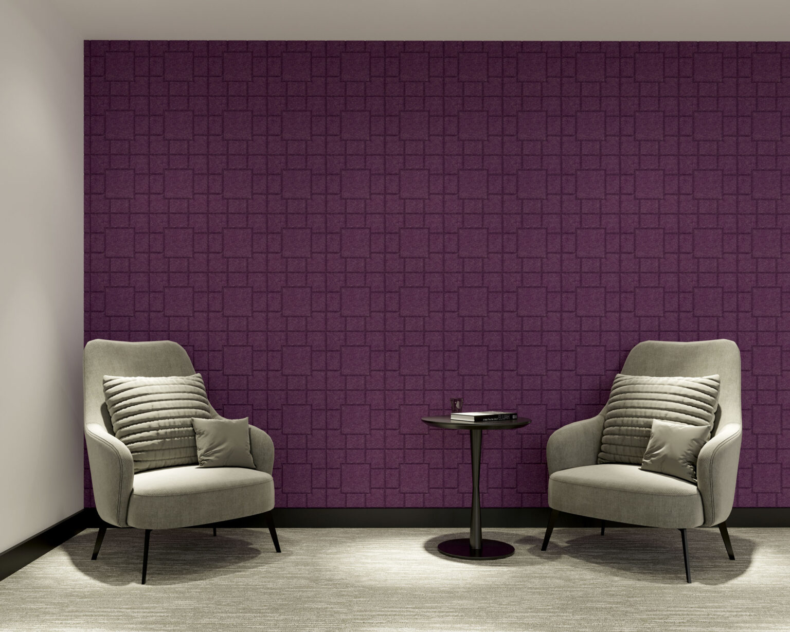 Fracture Tiles, Plaza | Berry | Premier Collection