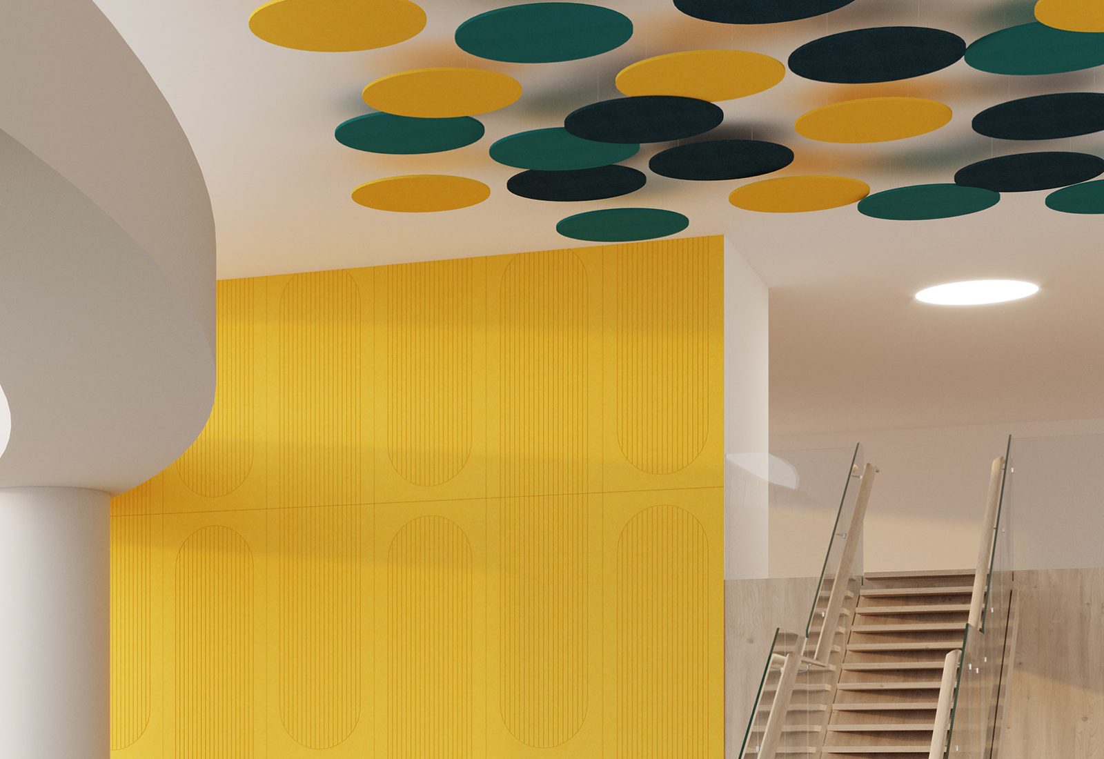 Full Color Ceiling Clouds