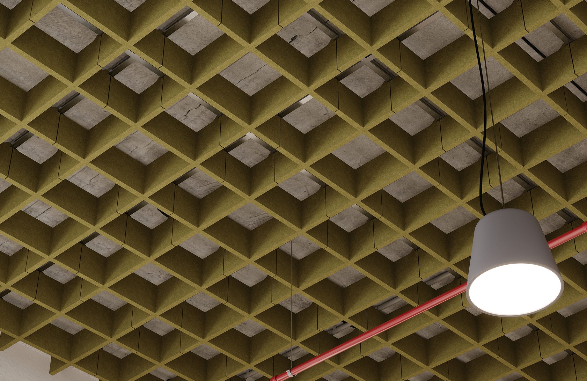 Woven, Buffalo Ceiling Frames | Eucalyptus | Premier Collection