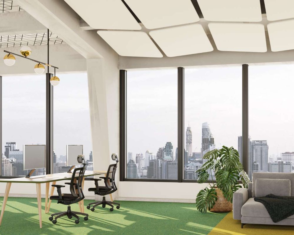 Rectangle Ceiling Clouds | White | Premier Collection