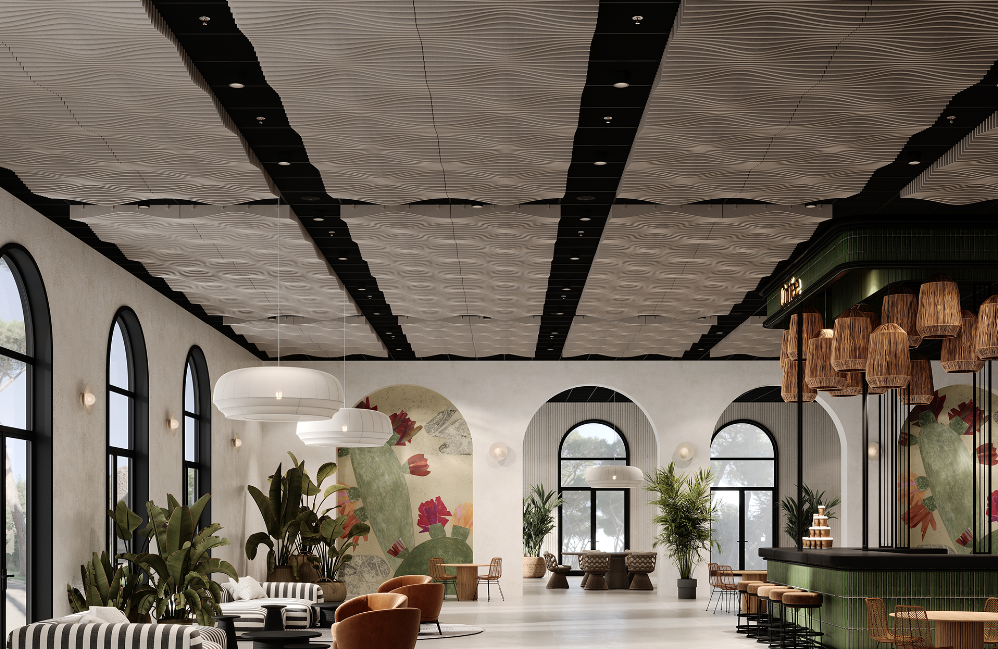 Rail, Transport Ceiling Frames | Mushroom | Premier Collection