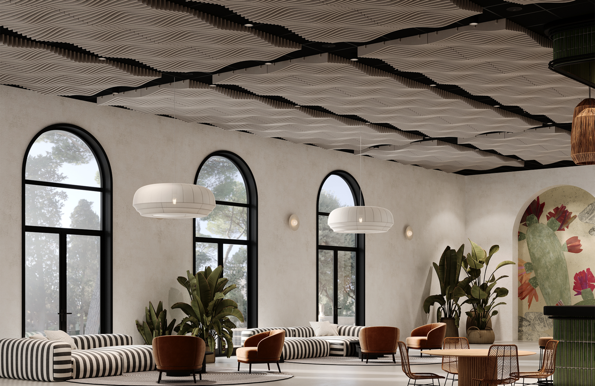 Rail, Transport Ceiling Frames | Mushroom | Premier Collection