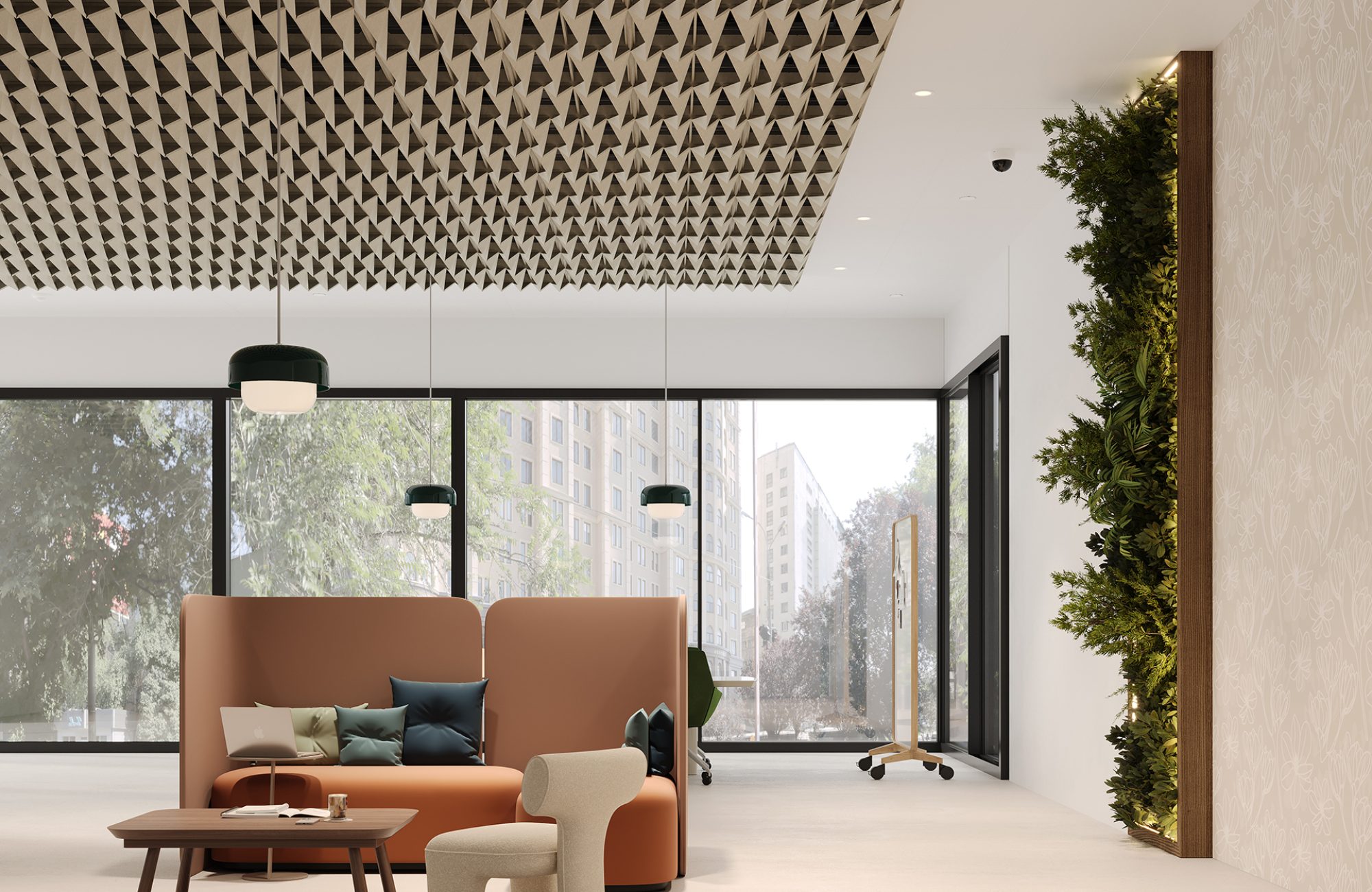Gills, Sunfish Ceiling Frame | Almond | Premier Collection
