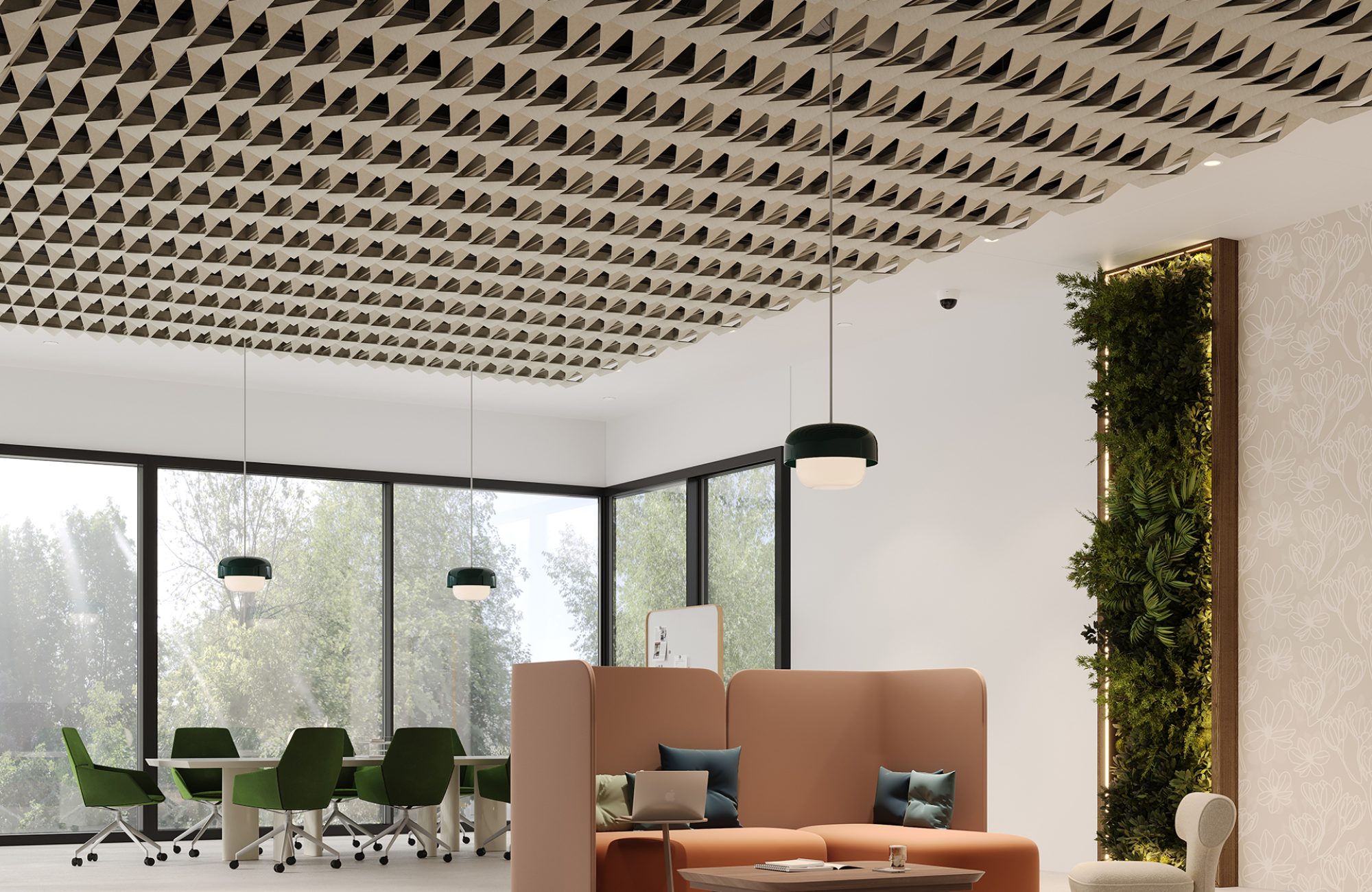 Gills, Sunfish Ceiling Frame | Almond | Premier Collection
