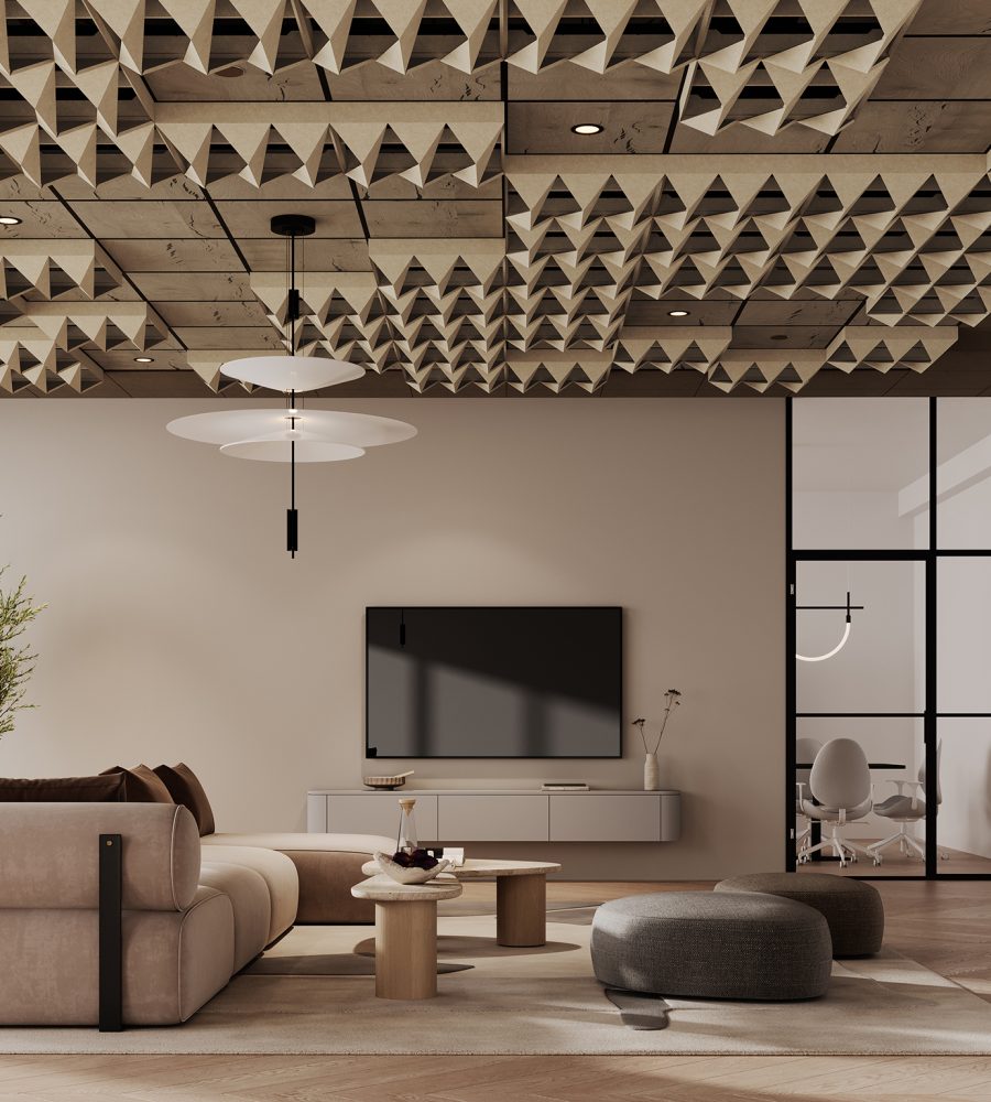 Gills, Trout Ceiling Frame | Ivory | Premier Collection