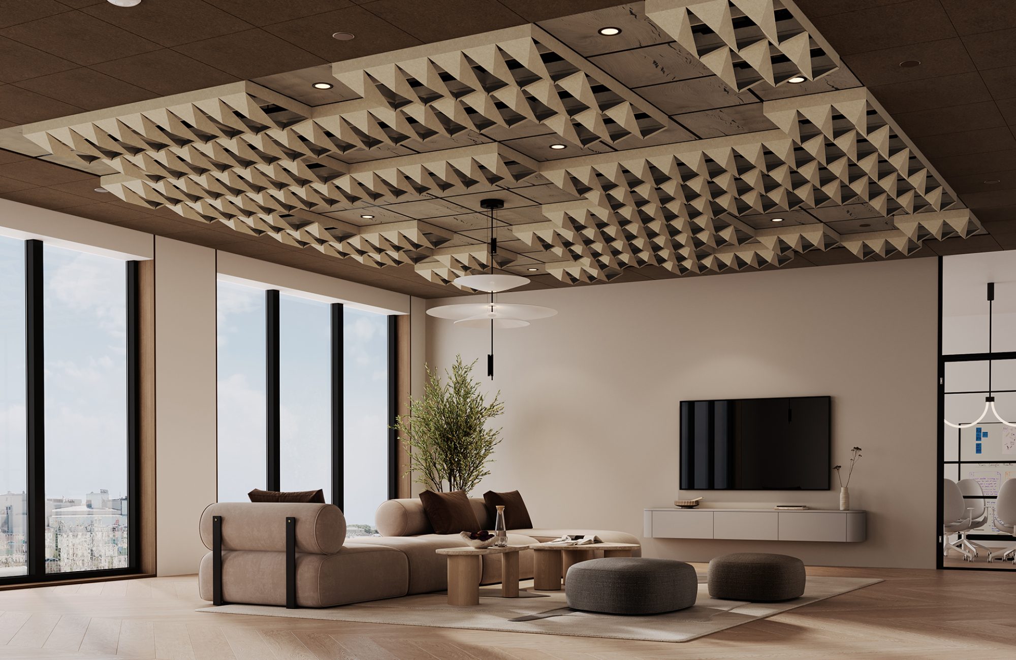Gills, Trout Ceiling Frame | Ivory | Premier Collection