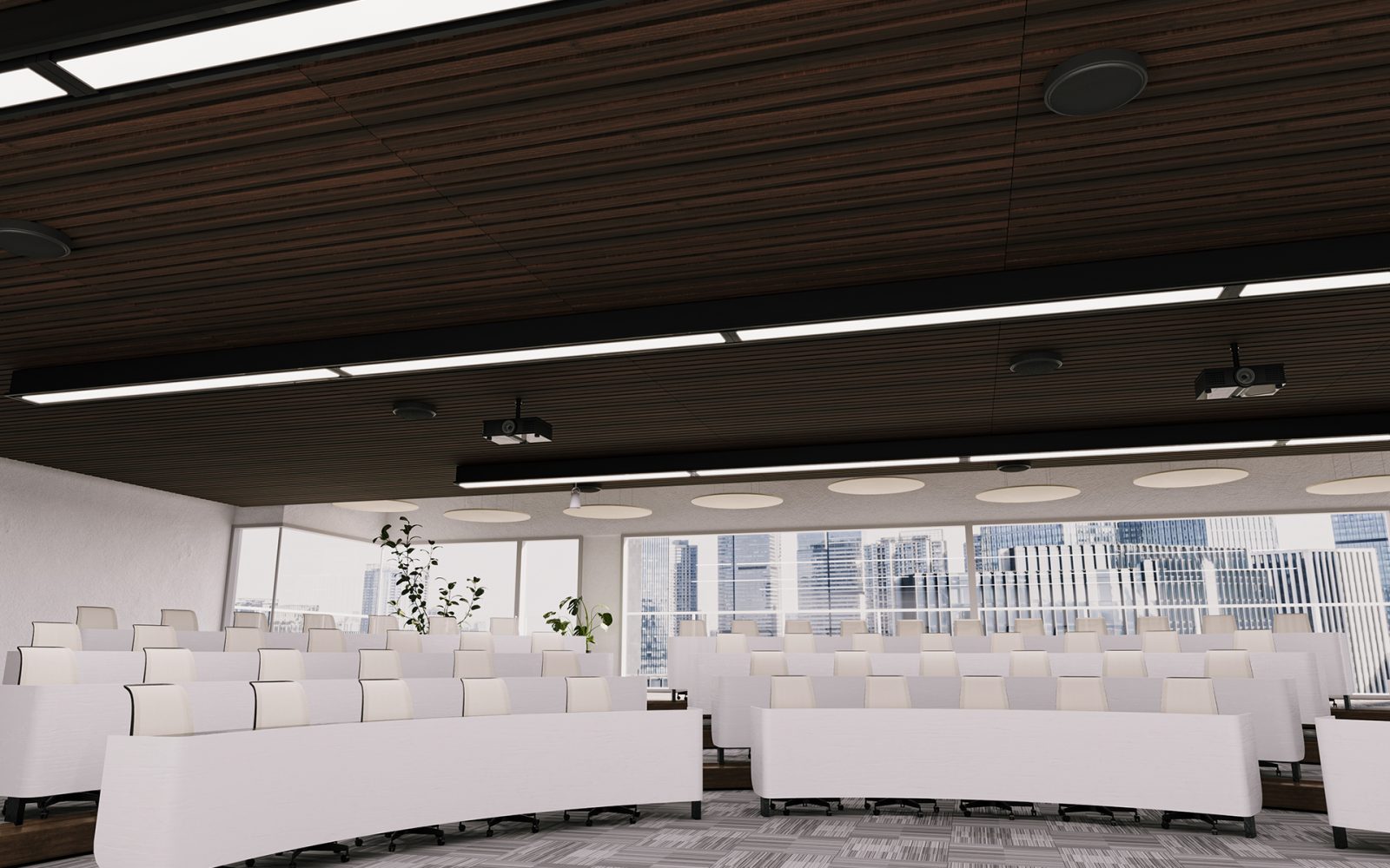 Rafter Ceiling Frames | Teak | WoodGrain Collection