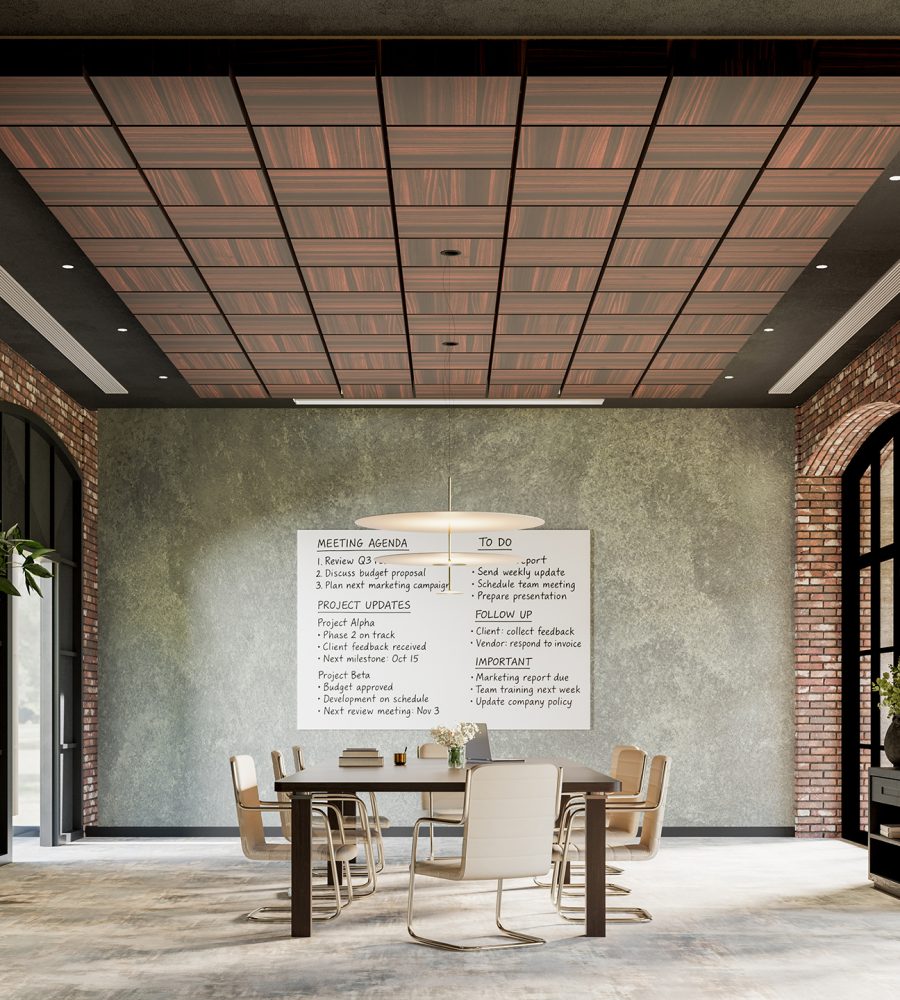 Vista, Box Ceiling Frame | Teak | WoodGrain Collection