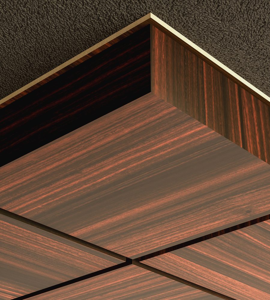 Vista, Box Ceiling Frame | Teak | WoodGrain Collection
