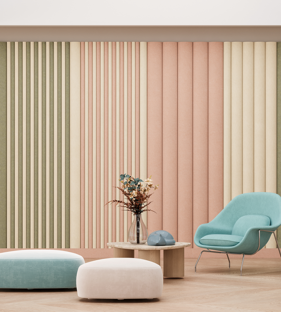 Filter Wall Panels, Bars | Pearl, Pistachio, Valentine | Premier Collection