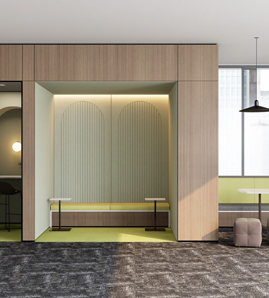 Acoufelt-W-Panel-fracture-arch-celery