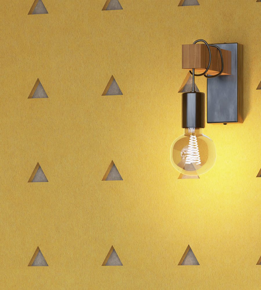 Pixel, Triangle Wall Panels | Popcorn, Almond | Premier Collection