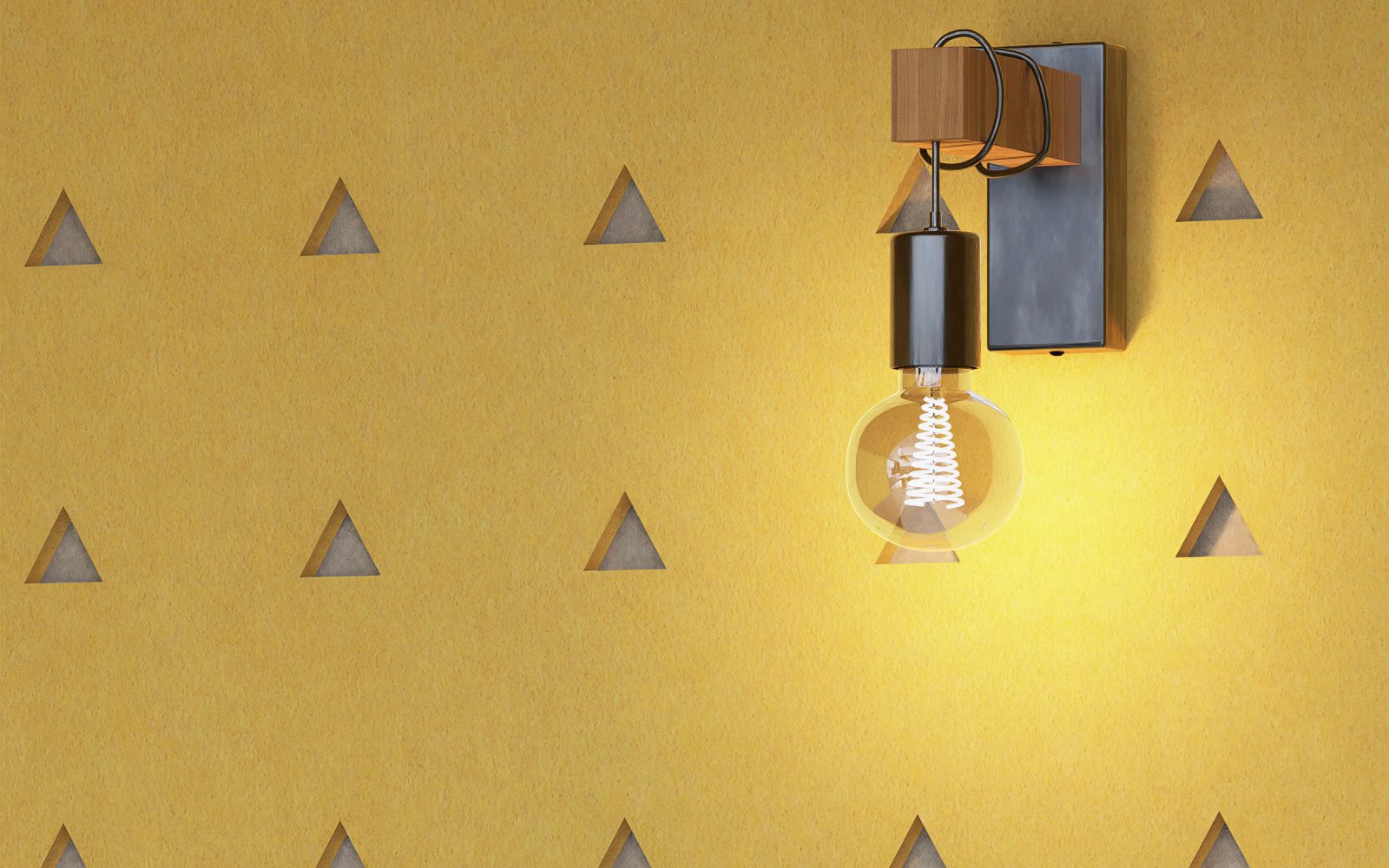 Pixel, Triangle Wall Panels | Popcorn, Almond | Premier Collection