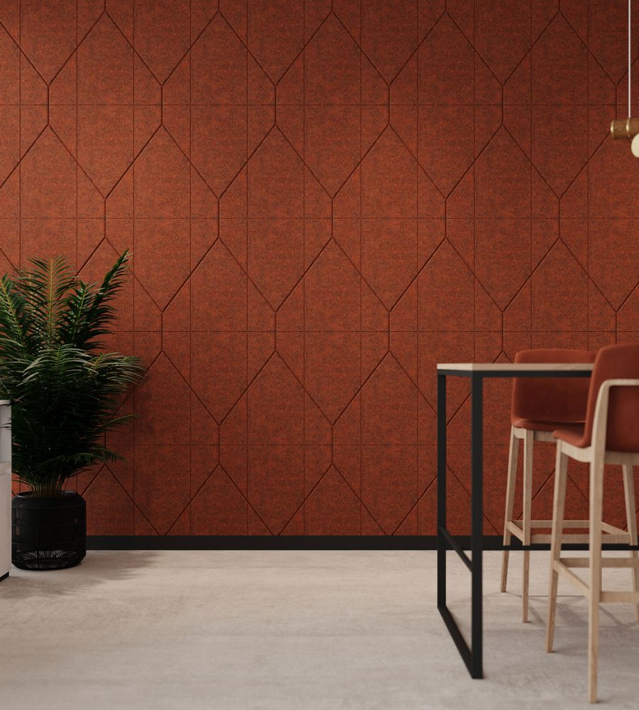 Fracture Leadlight Tiles | Premier Collection | Peppercorn