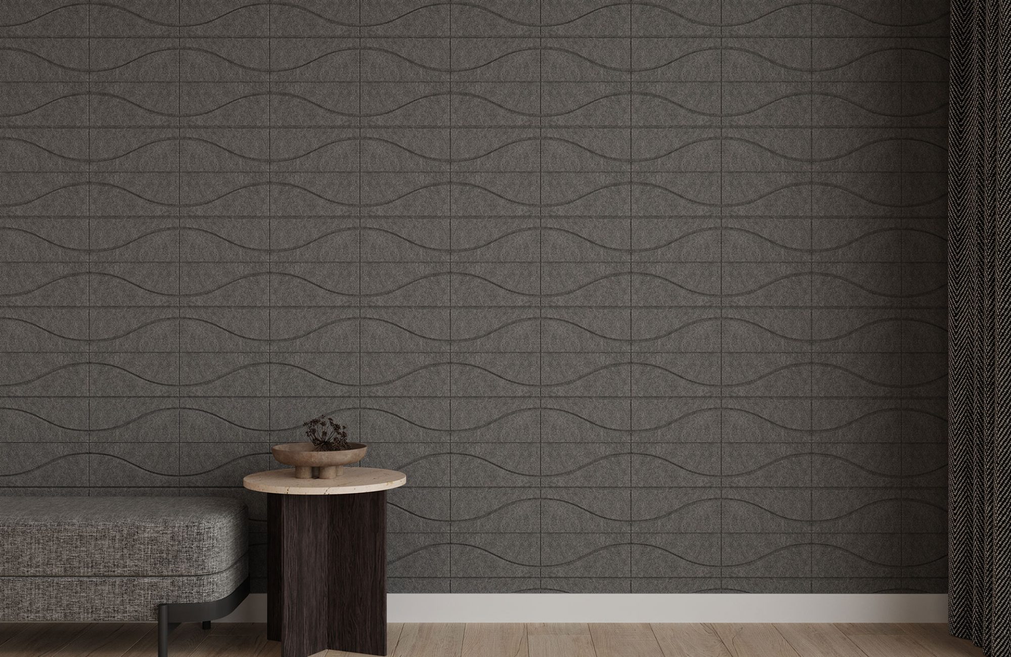 Fracture Swell Tiles | Premier Collection | Slate