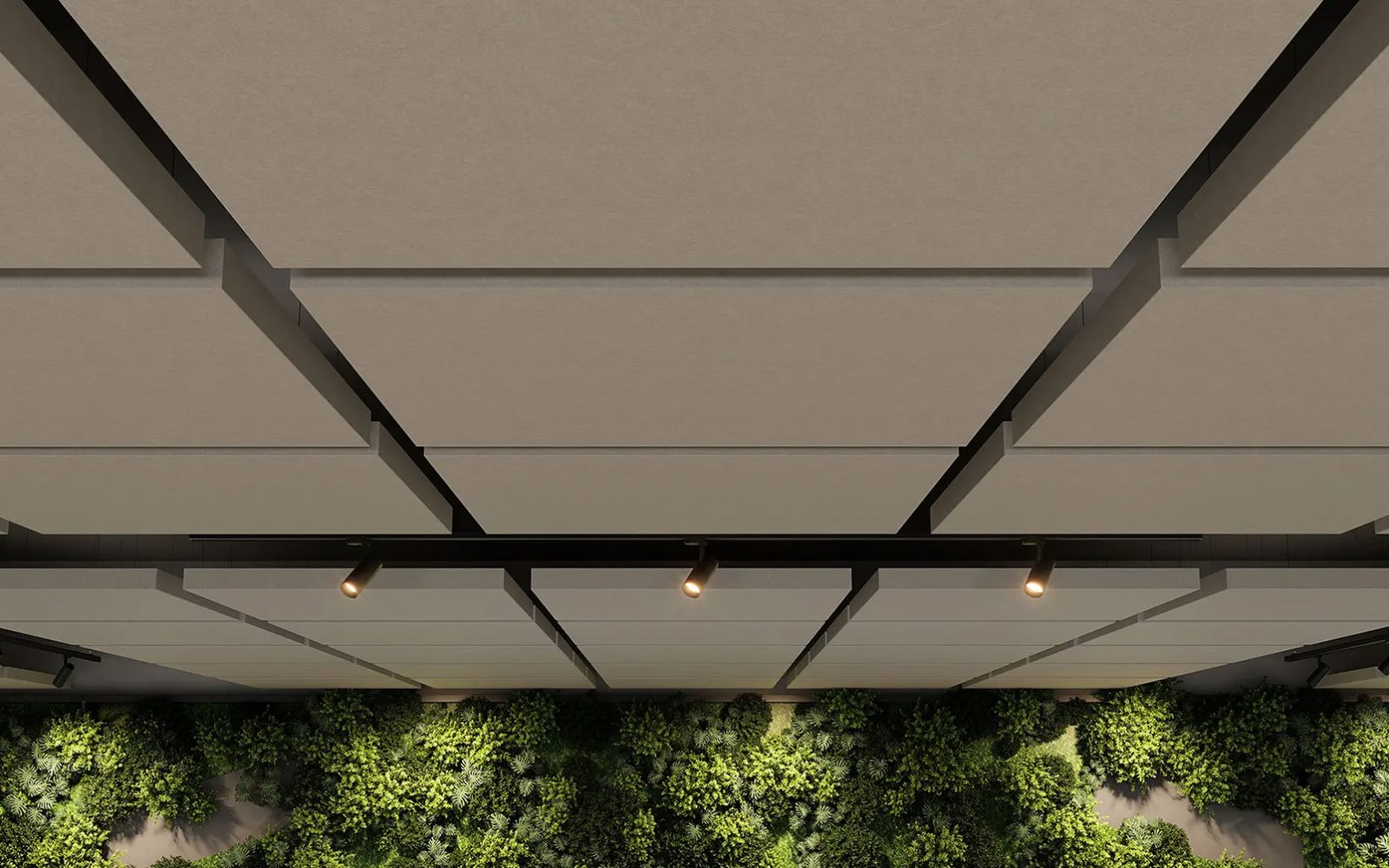 Canopy Ceiling Clouds | Almond | Premier Collection