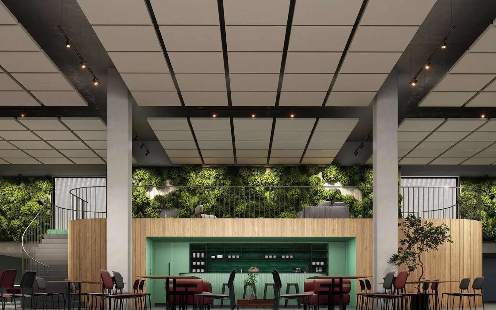 Canopy Ceiling Clouds | Almond | Premier Collection