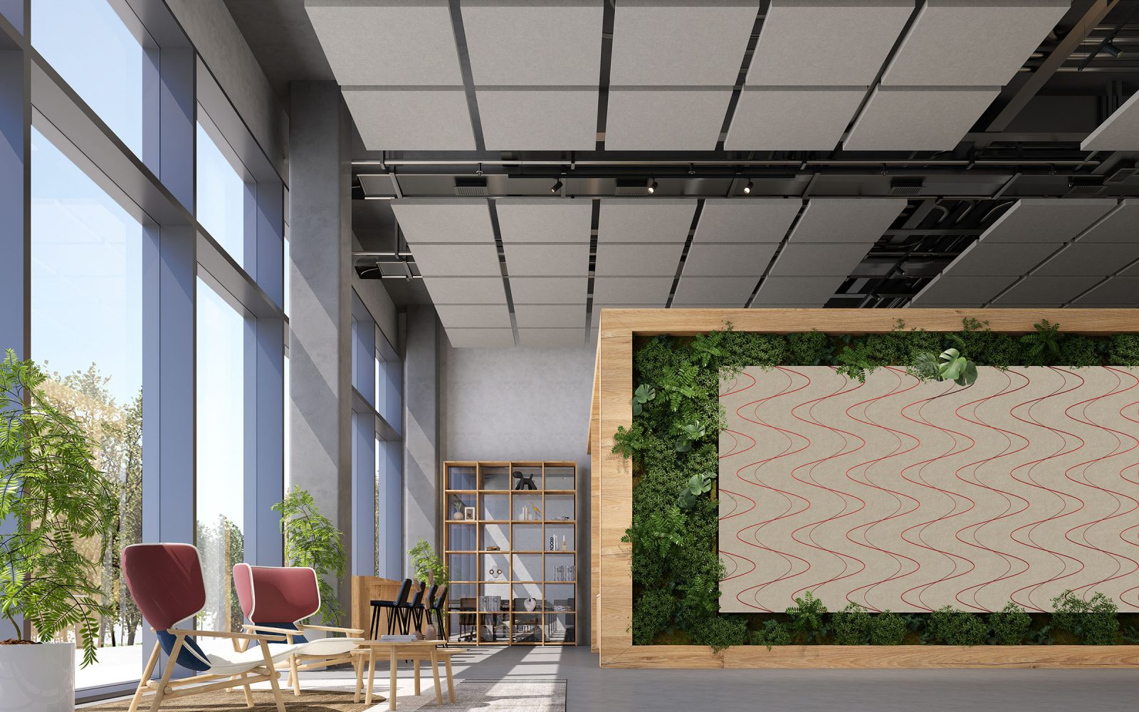 Canopy Ceiling Clouds | Almond | Premier Collection