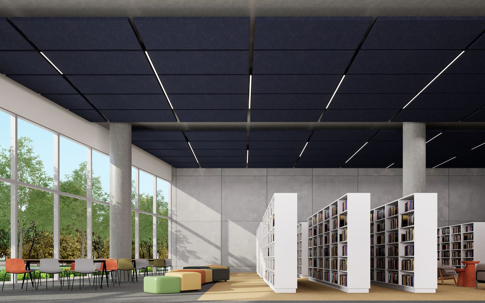 Canopy Ceiling Clouds | Flint | Premier Collection