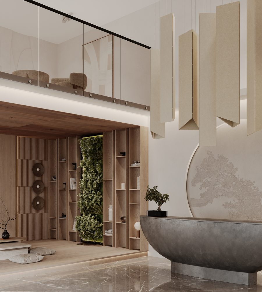 Pendant, Triangle Ceiling Clouds | Ivory | Premier Collection