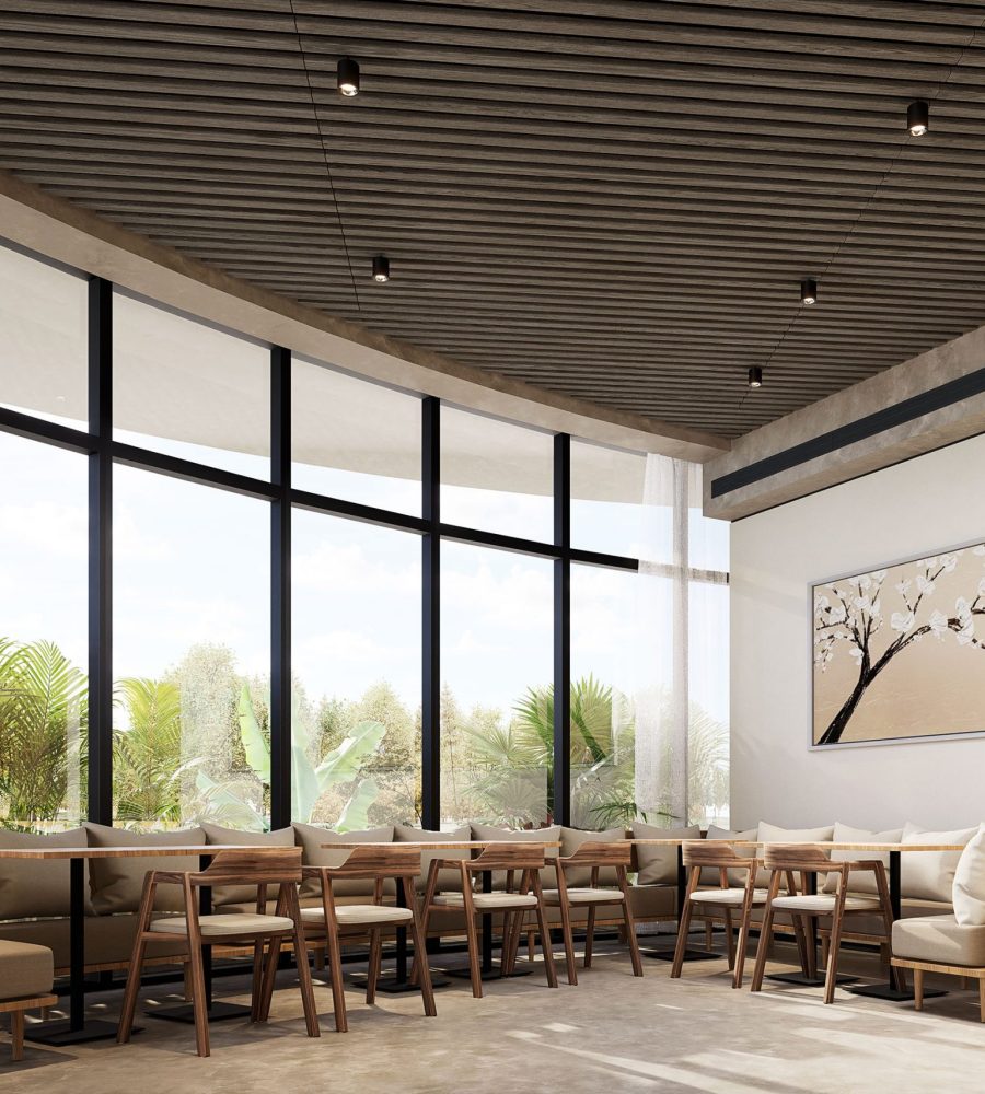 SoftenUp, Plateau Ceiling Frames | Woodland Fog | WoodGrain Collection
