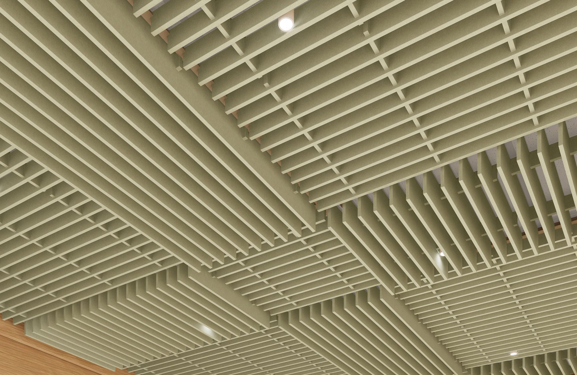 Rail, Road Ceiling Frames | Celery | Premier Collection