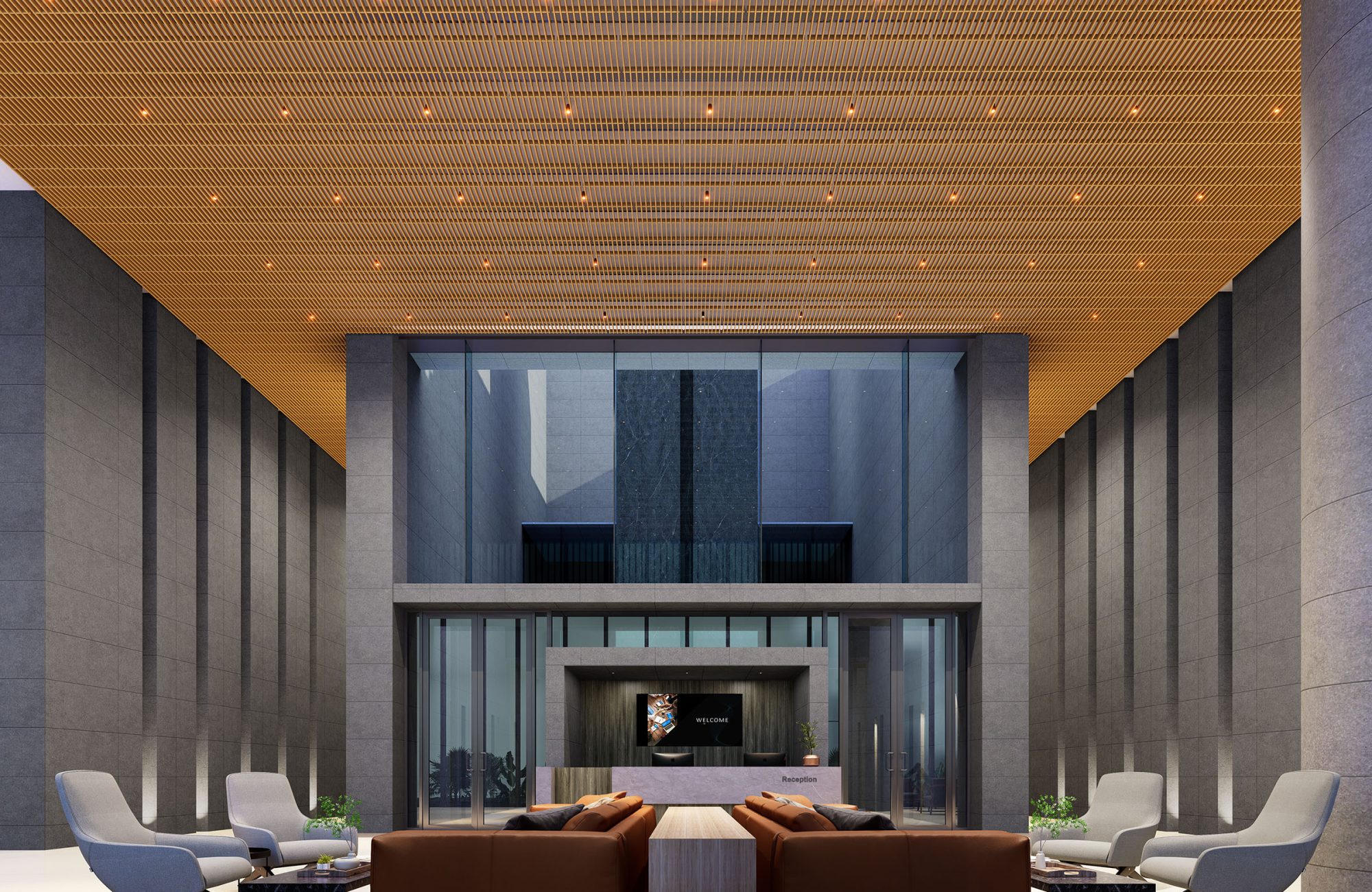 Rail, Road Ceiling Frames | Turmeric | Premier Collection