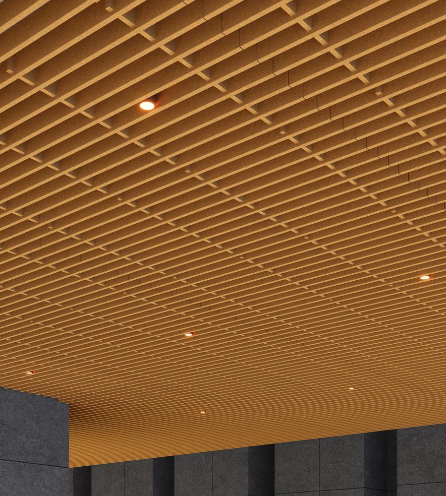 Rail, Road Ceiling Frames | Turmeric | Premier Collection
