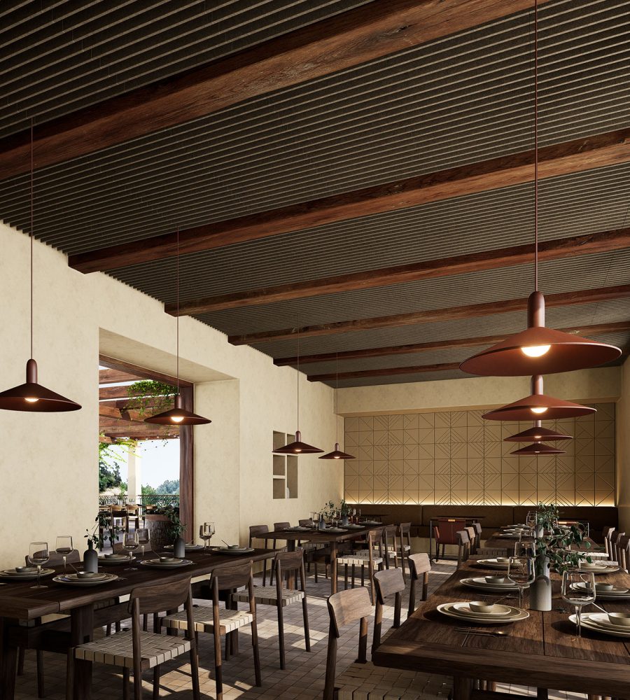 Rail, Road Ceiling Frames | Walnut | Premier Collection