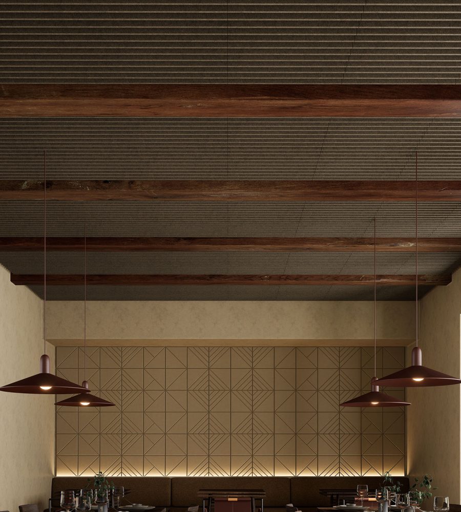 Rail, Road Ceiling Frames | Walnut | Premier Collection