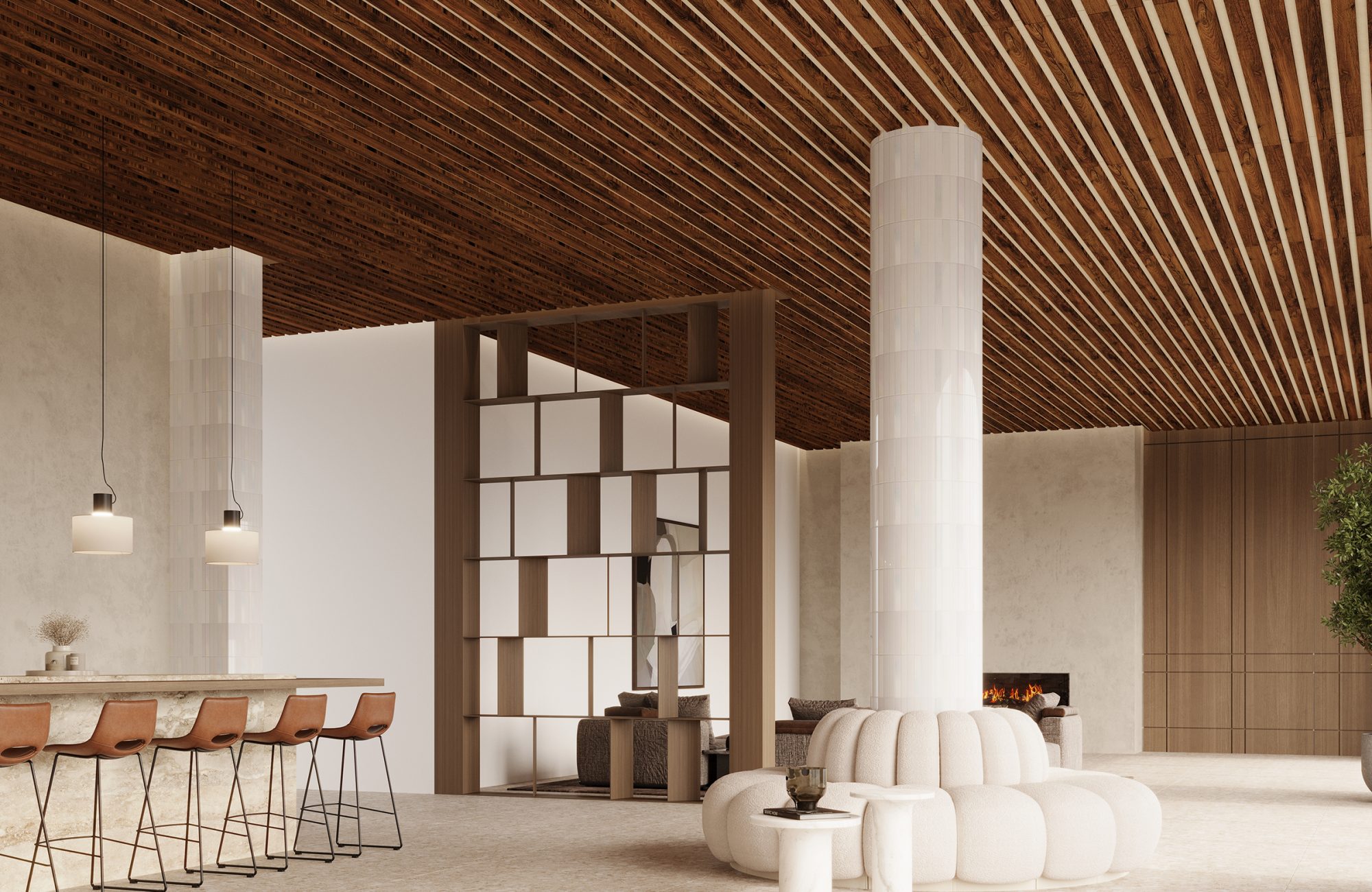 SoftenUp, Ridge Ceiling Frames | Antique Chest | WoodGrain Collection