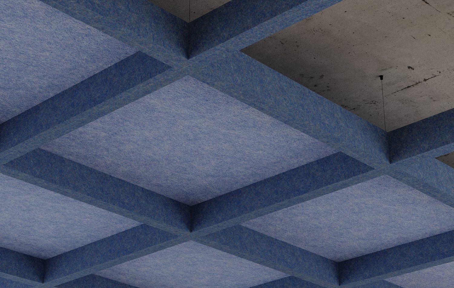 Acoufelt_C_Grids_Capped_Framework_Periwinkle_Marine1