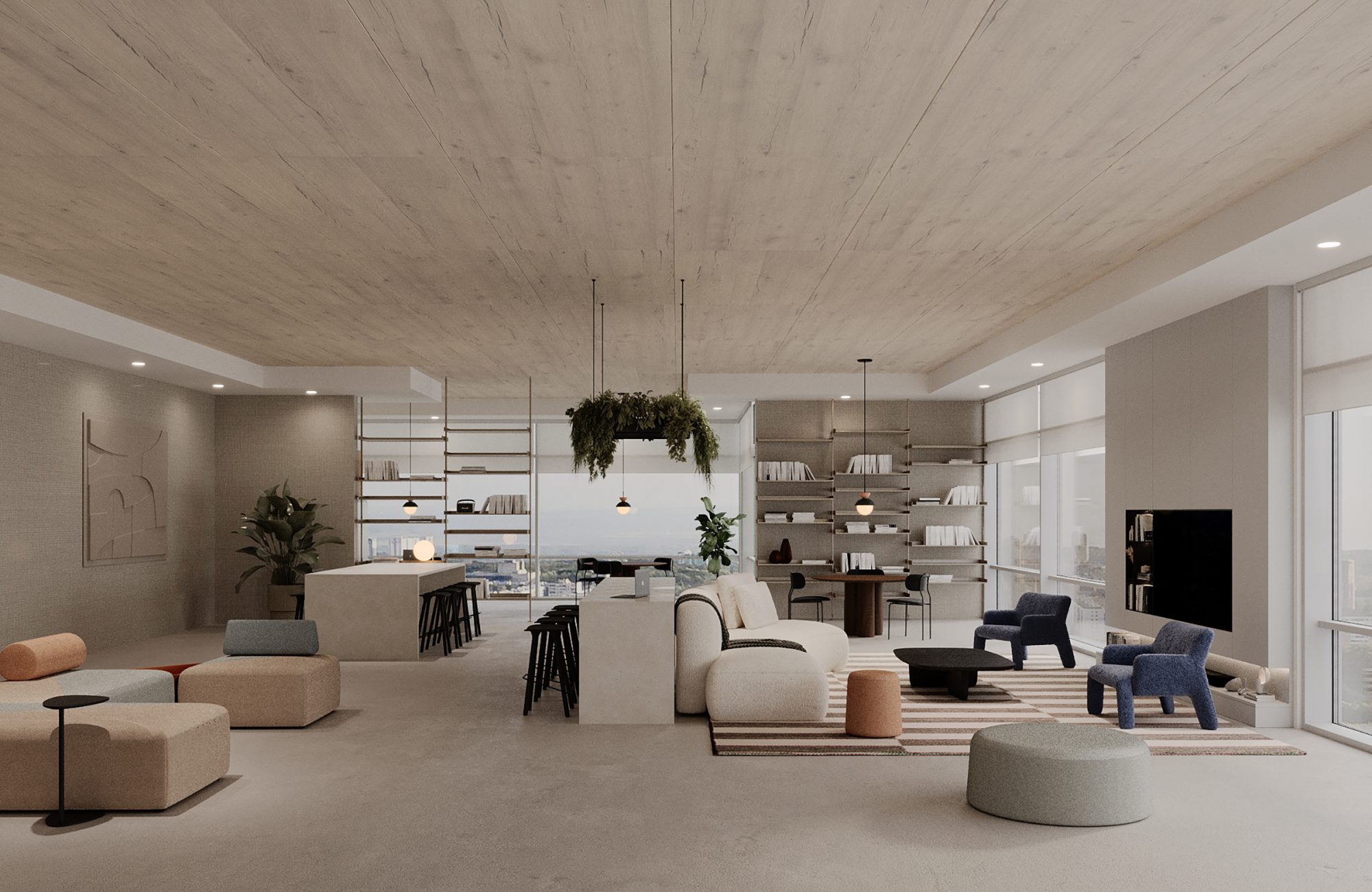 Cover, Concealed Ceiling Panels | Nordic Plank | WoodGrain Collection