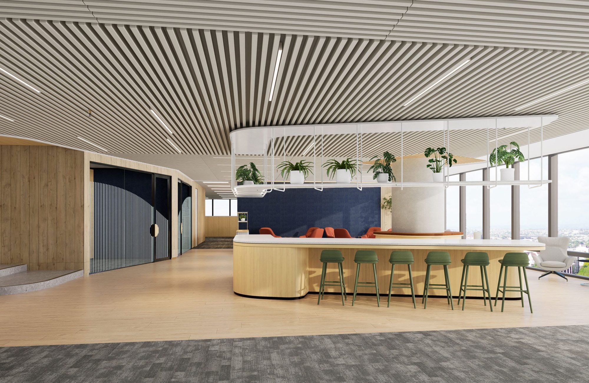 SoftenUp, Ridge Ceiling Frames | Almond | Premier Collection