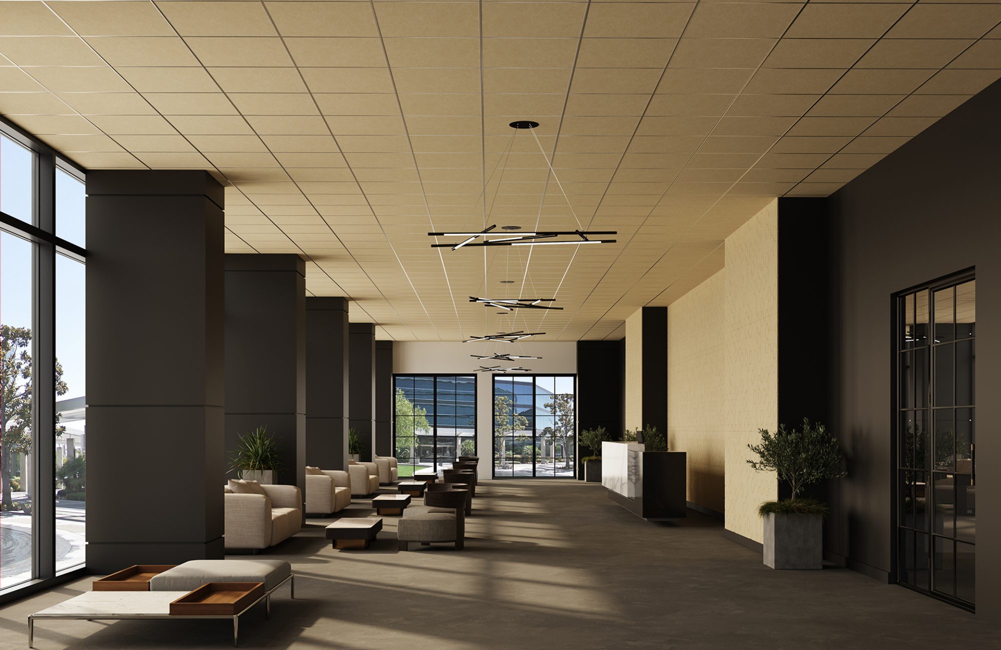 Cover, Staple Ceiling Panels | Pearl | Premier Collection