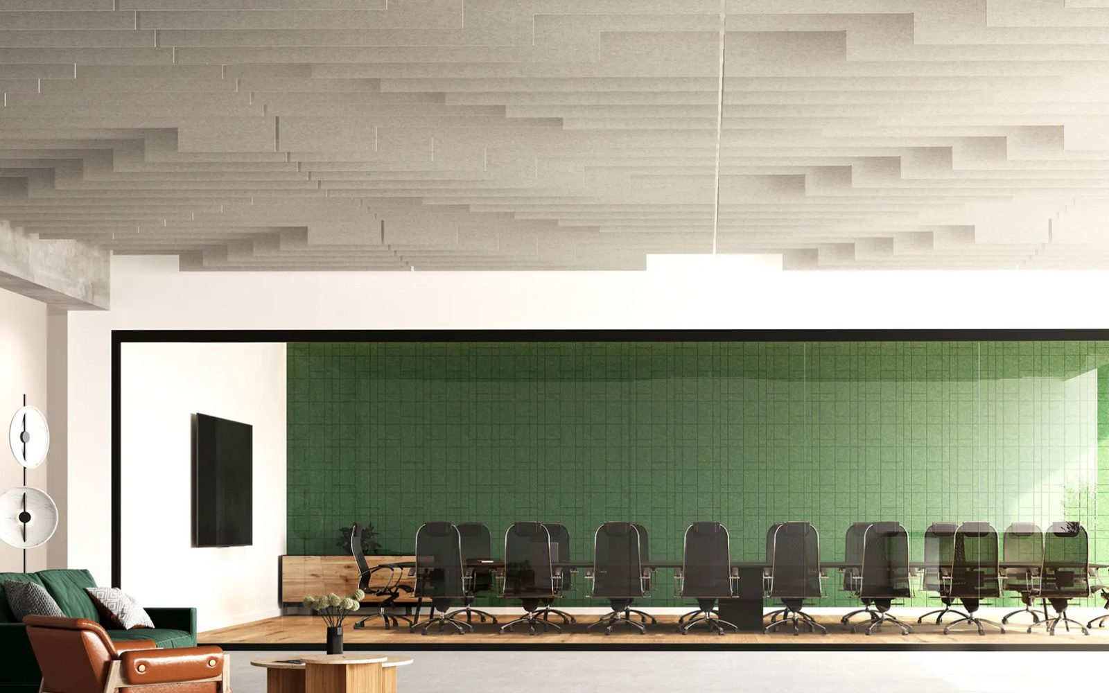 Step Ceiling Baffles | Platinum | Premier Collection