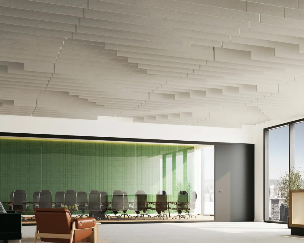 Step Ceiling Baffles | Platinum | Premier Collection