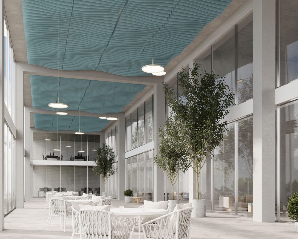 Fan Ceiling Baffles | Sea Salt | Premier Collection