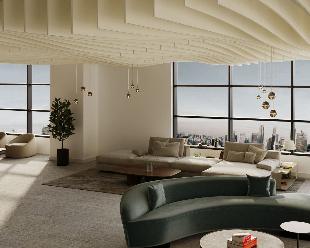 Fan Ceiling Baffles | White | Premier Collection