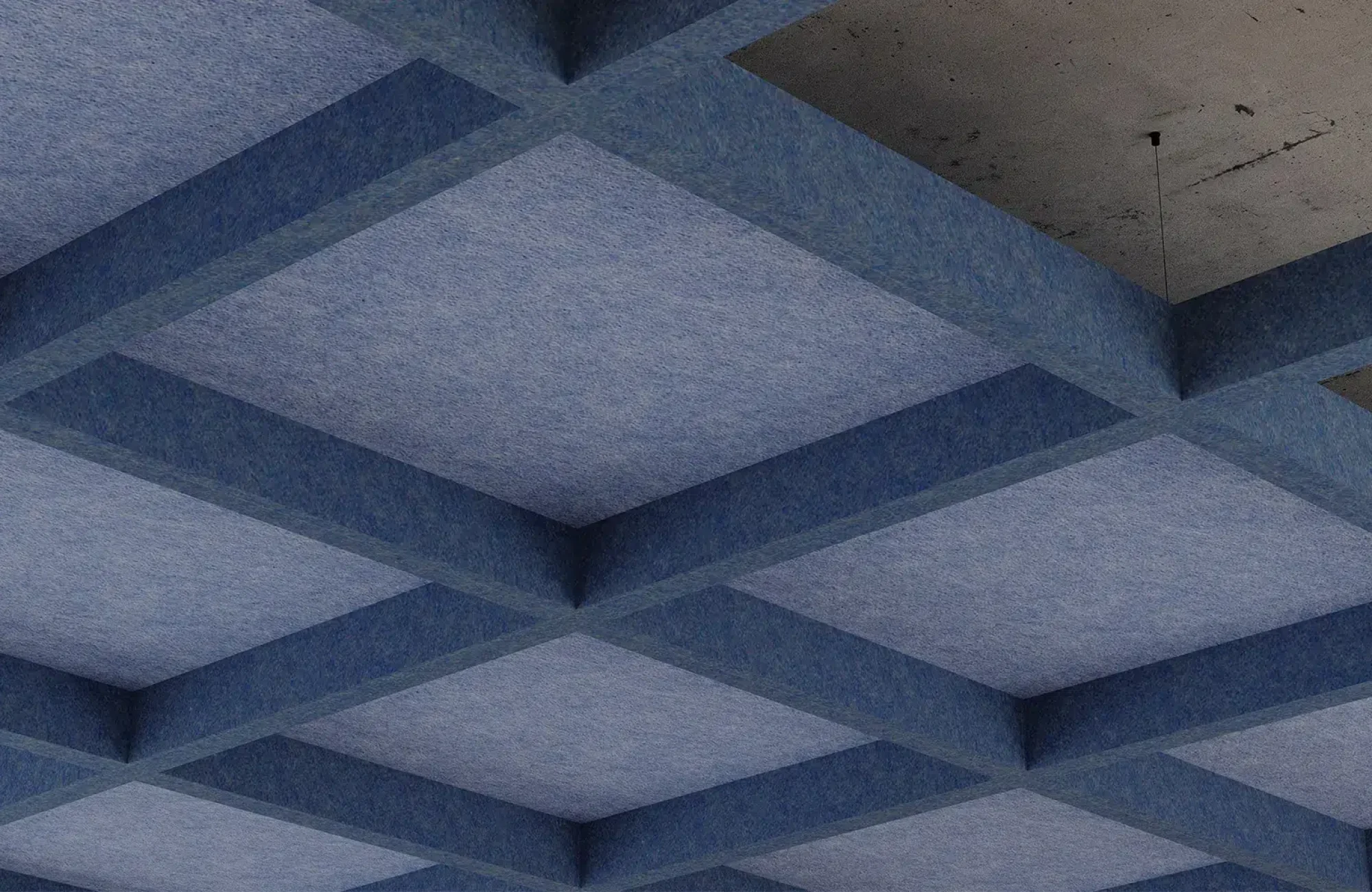 Framework Capped Ceiling Grids | Periwinkle, Marine | Premier Collection