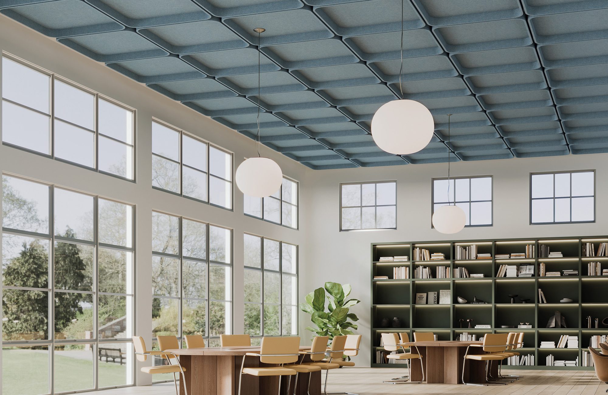 Recess, Fillet Ceiling Frame | Stonewash | Premier Collection